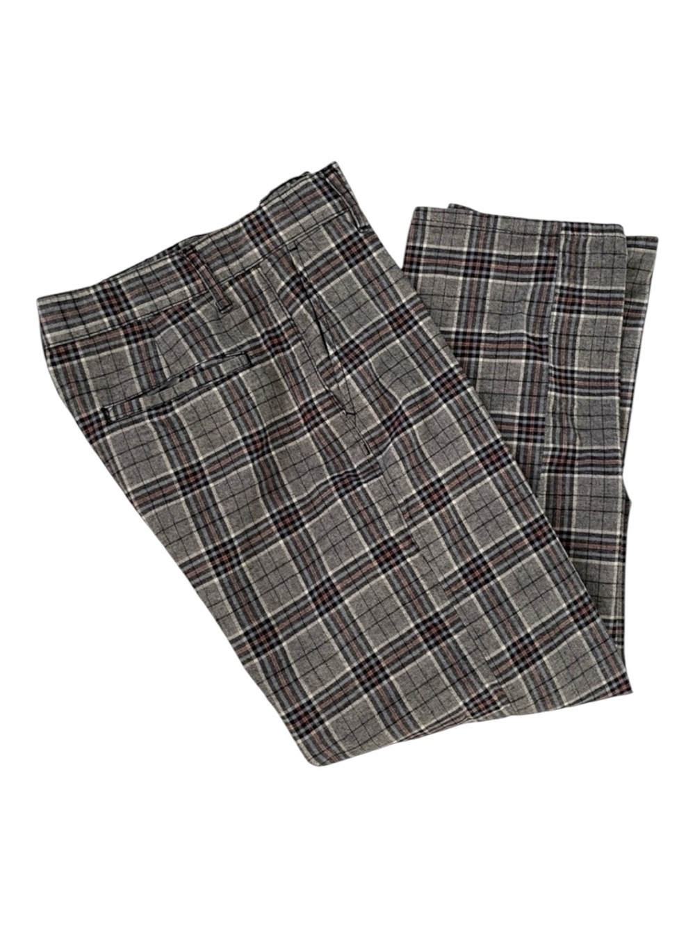 RSQ Grey Plaid Men’s Trousers